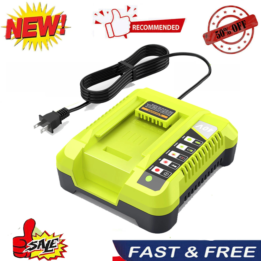 NEW Rapid Charger For Ryobi 40V OP408VNM Lithium Battery OP406VNM OP40602 OP401