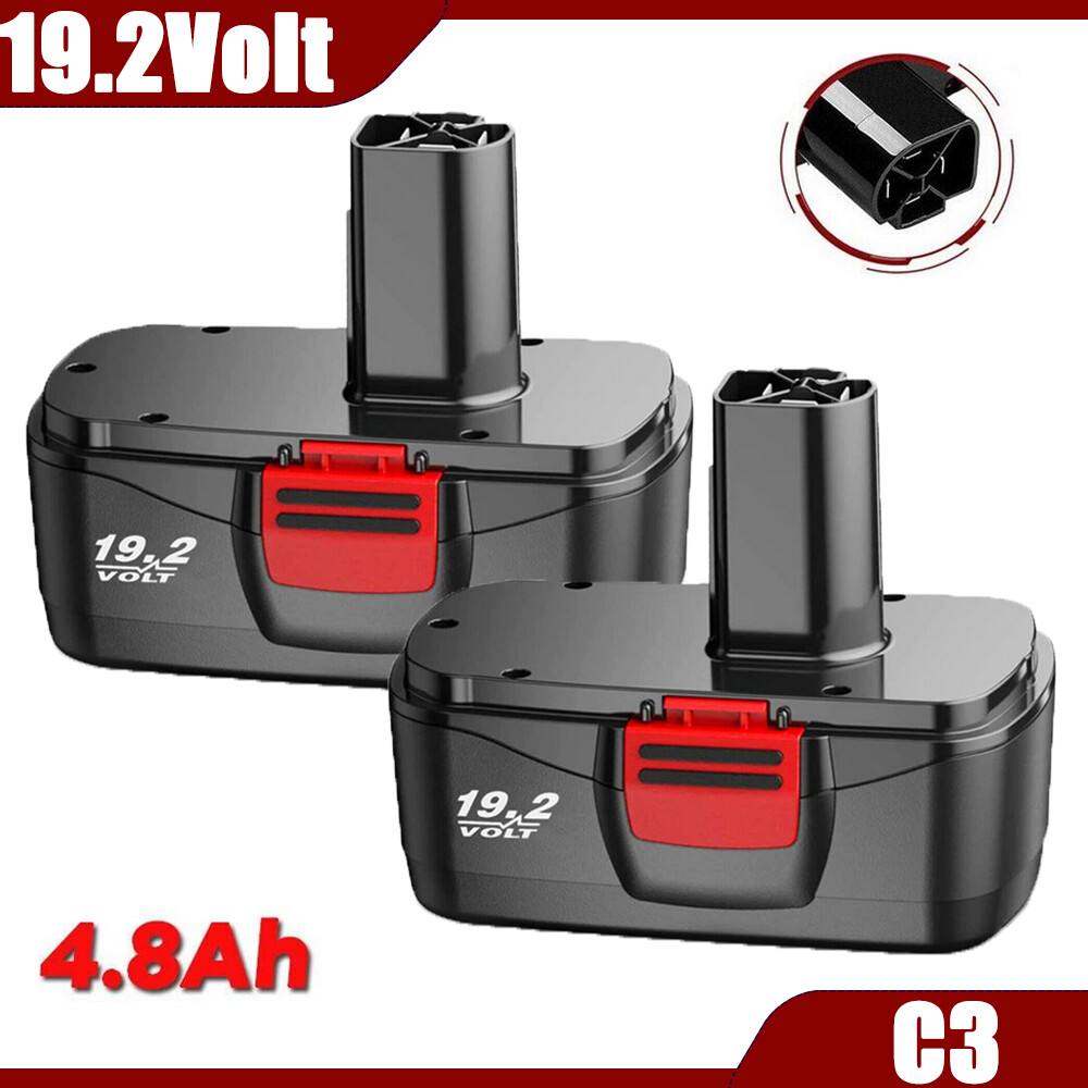 2X for Craftsman 19.2Volt Battery C3 DieHard 130279005 11375 11376 130279003 4.8