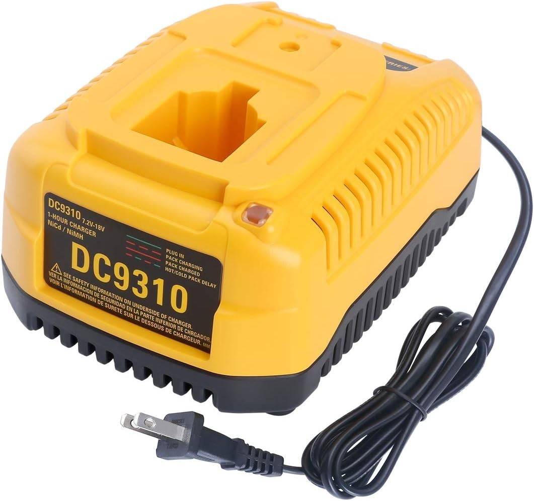 DC9310 Charger Compatible with De-Walt 18V XRP NiCad NiMh DC9096 DC9098 DC909…
