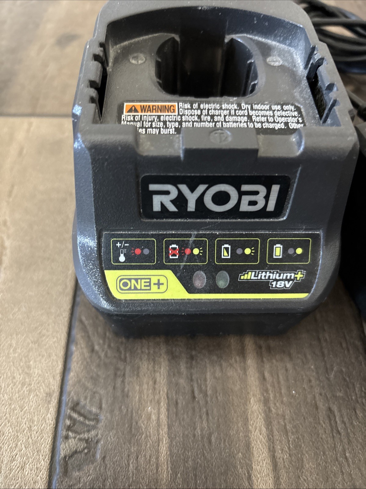 Ryobi One P118B 18V Lithium Ion Class 2 Battery Charger #2