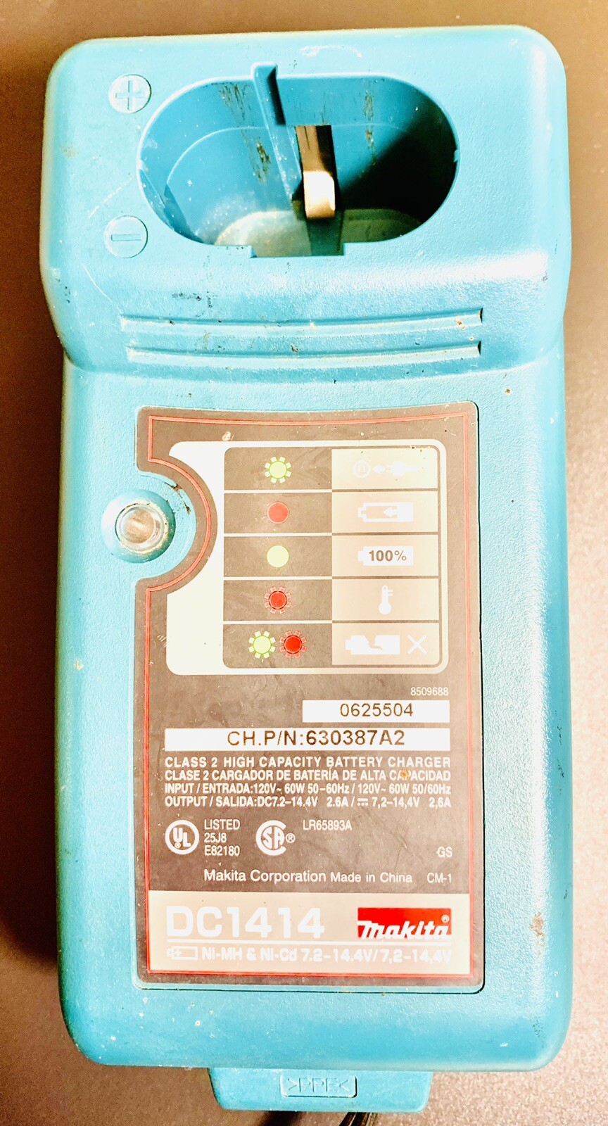 GENUINE MAKITA DC1414 BATTERY CHARGER