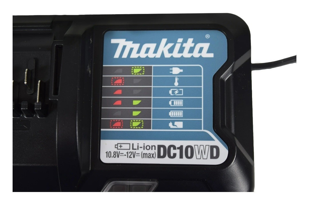 Makita DC10WD 7.2V-12V Lithium-Ion Charger