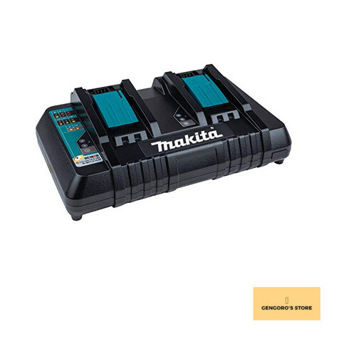 Makita DC18RD 18V Lithium-Ion Dual Port Rapid Optimum Charger 2-Port