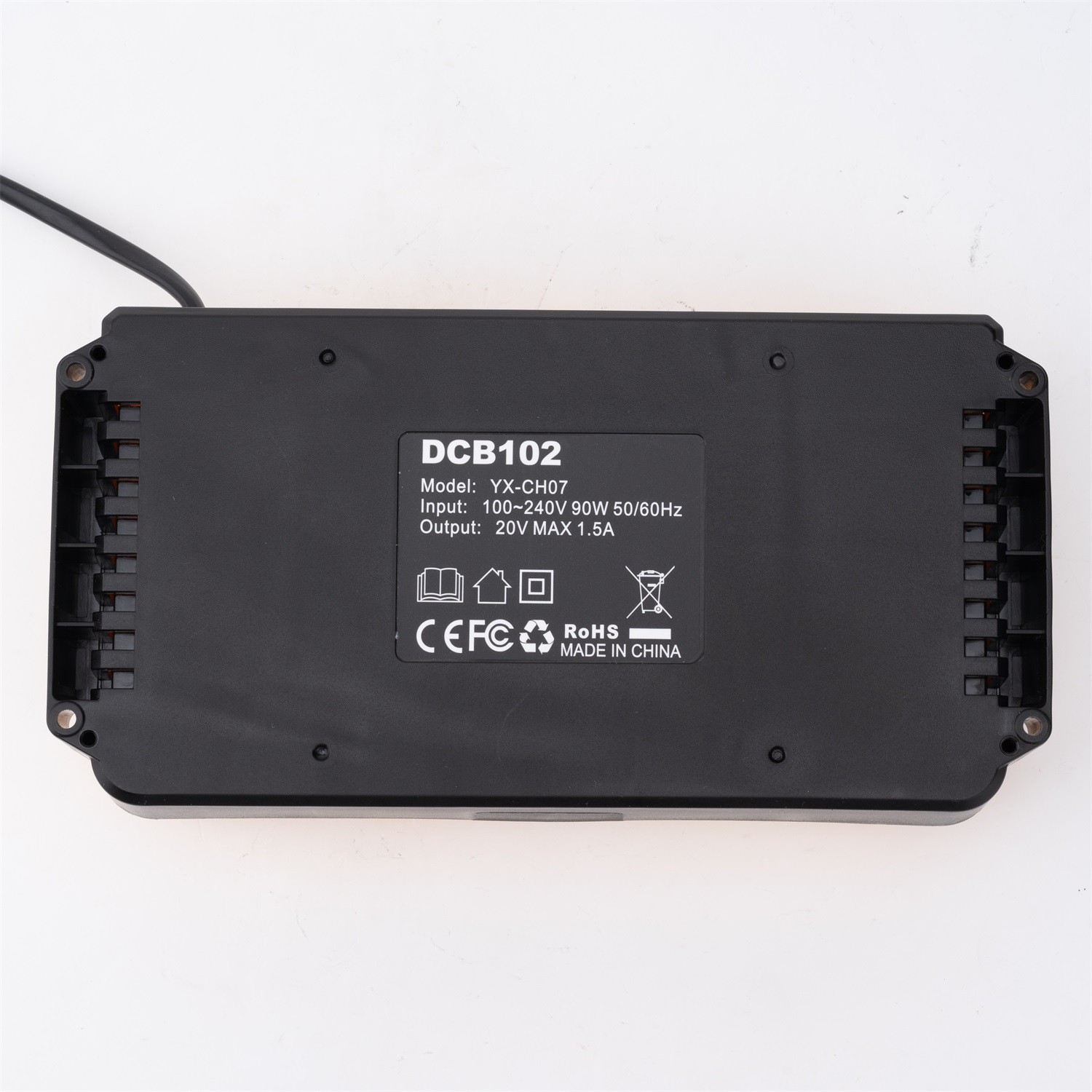 2-Port Battery Charger Replacement for Dewalt 20V Li-ion Battery Charging