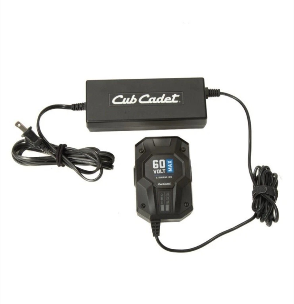 Cub Cadet CC602 60 Volt Max Lithium-Ion Charger OEM Genuine 60V New Discountined