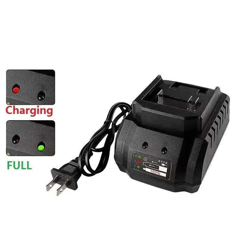 21V Battery Charger Universal Charger Portable Electric Tool Charging Station US