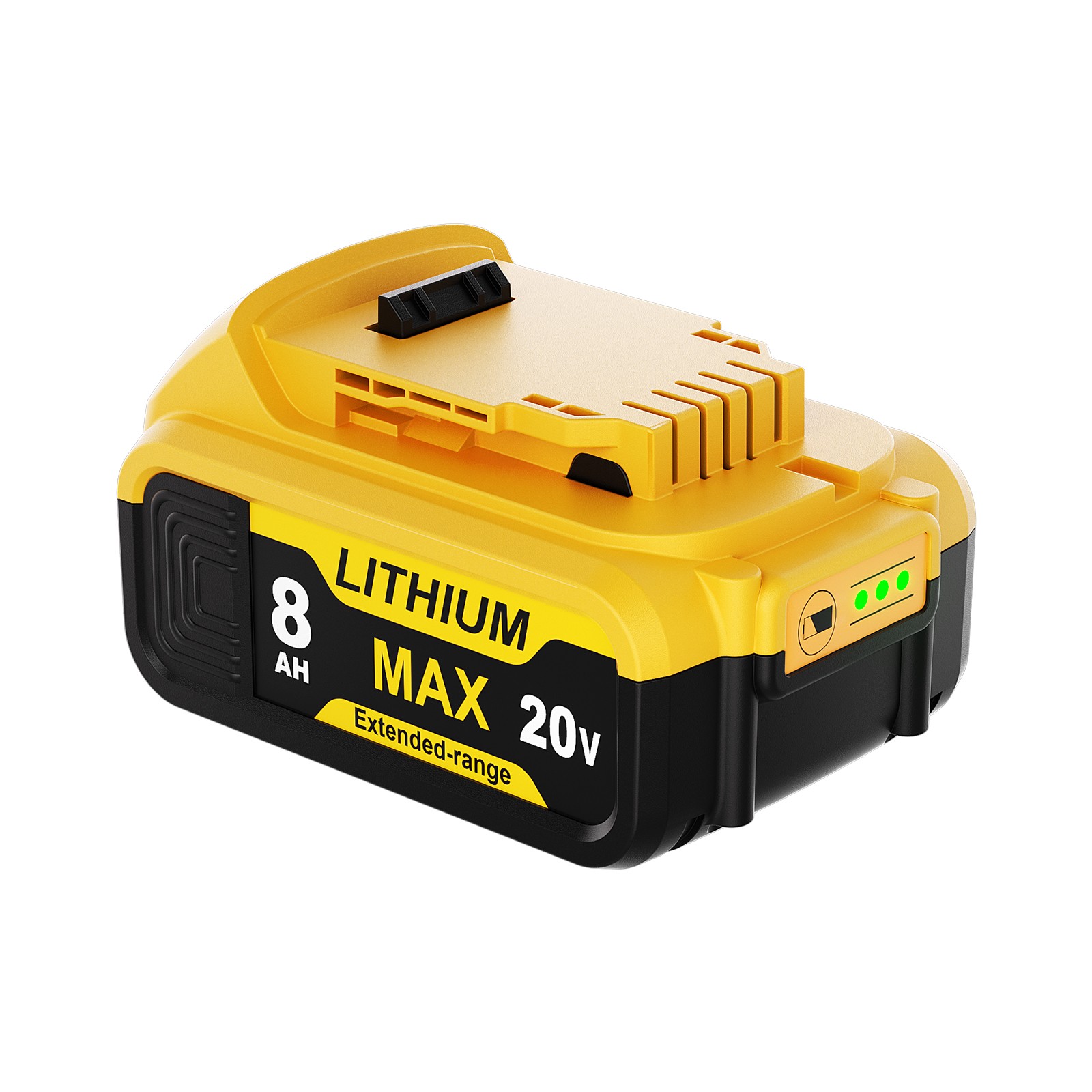 For DeWalt 20V 20 Volt Max 8.0AH Lithium Battery/Charger DCB206 DCB208 DCB200-2