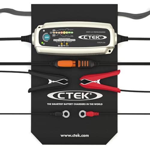 4.3 Test & Charge, 12 Volt Fully Automatic Charger with Unique Battery and