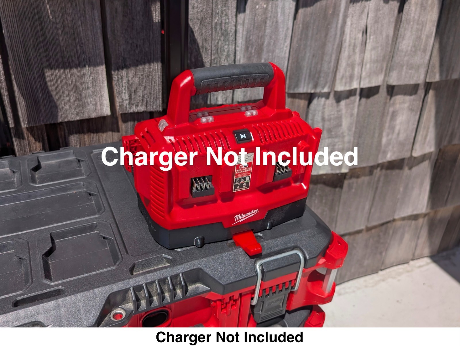 Packout Mount for Milwaukee M18 Six Pack Sequential Charger (Model# 48-59-1806)