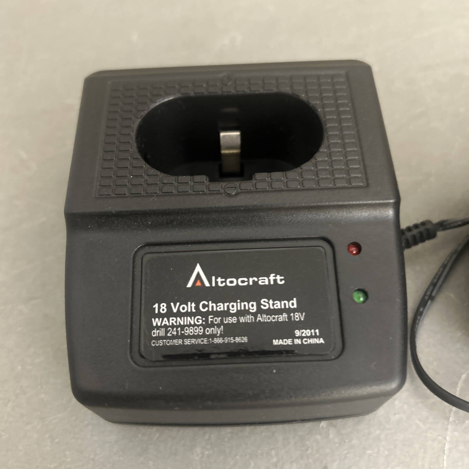 Altocraft 18 Volt Charging Stand SH-DC0240400 For Drill 241-9899( See Notes)
