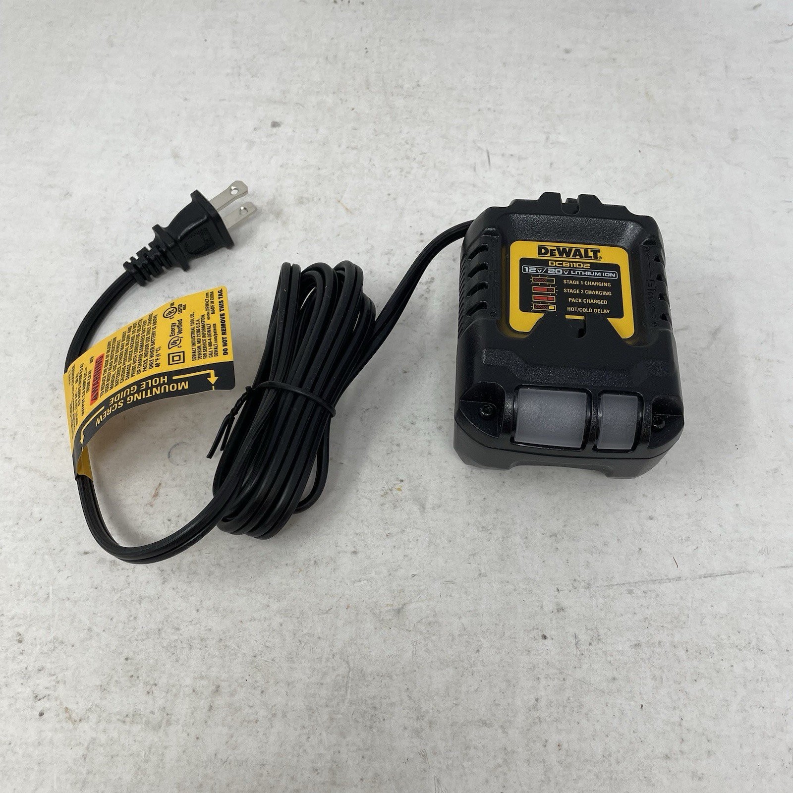 Dewalt DCB1102 12V 20V MAX Lithium-Ion Battery Charger