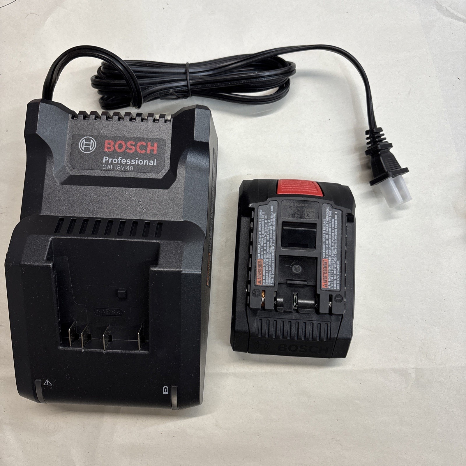 Bosch GAL18V-40 Charger + CORE18V 4.0Ah Battery 18V Professional Kit