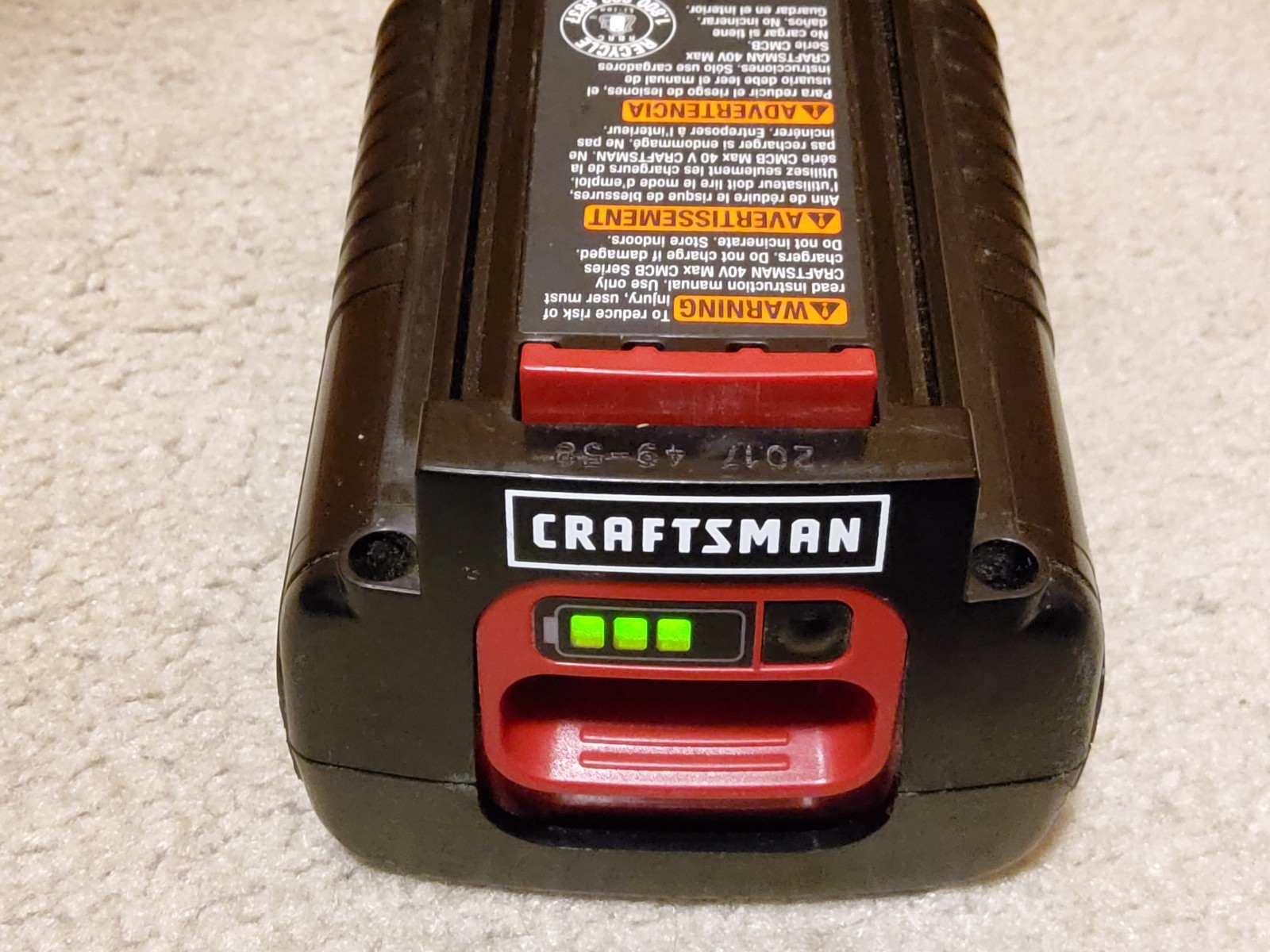 CRAFTSMAN 40V MAX Bundle Battery Chargers CMCB98024 New LCS436 + 2.5 Ah Battery