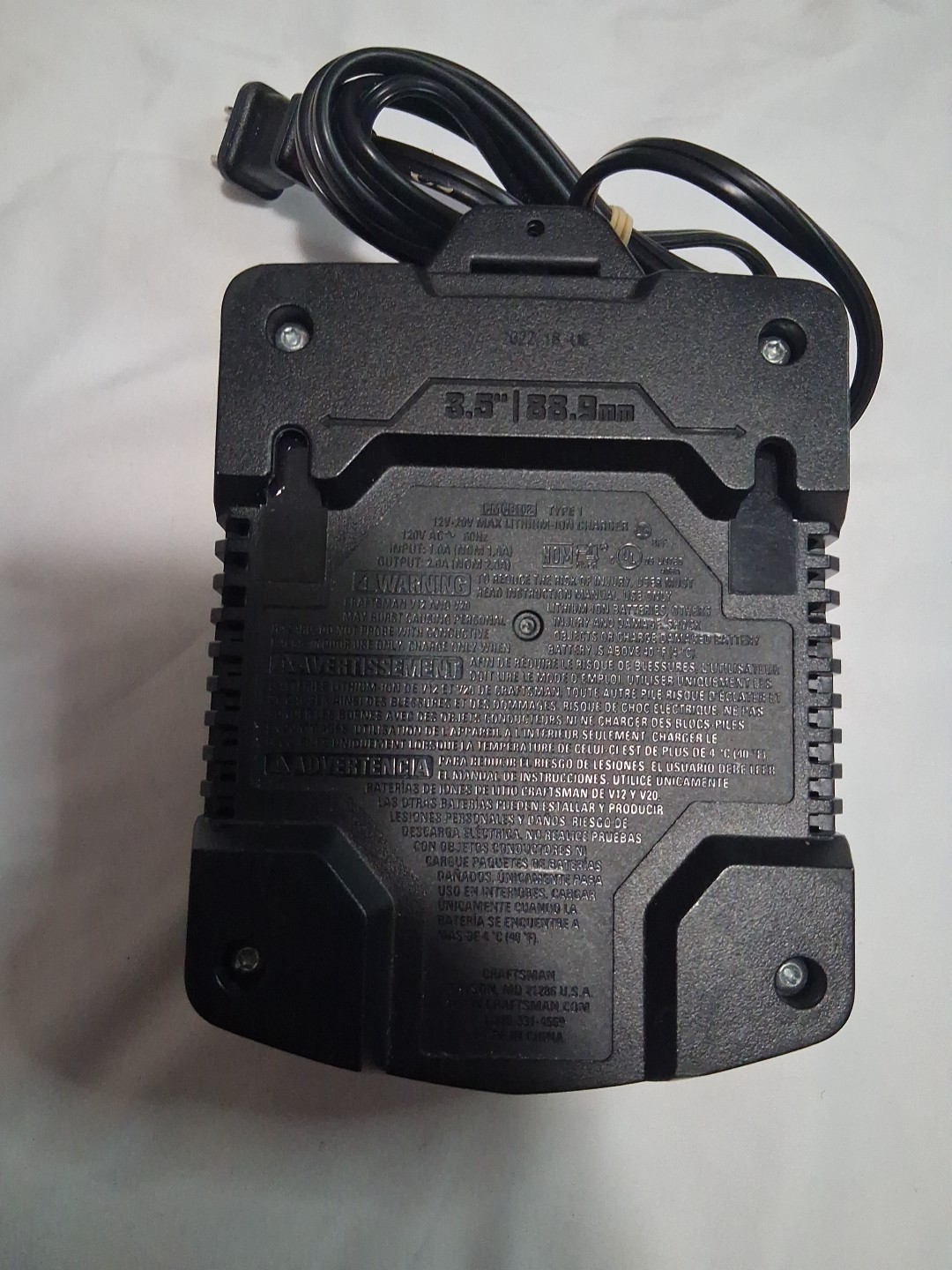 Craftsman 20V Battery(CMCB202) and Charger(CMCB102)