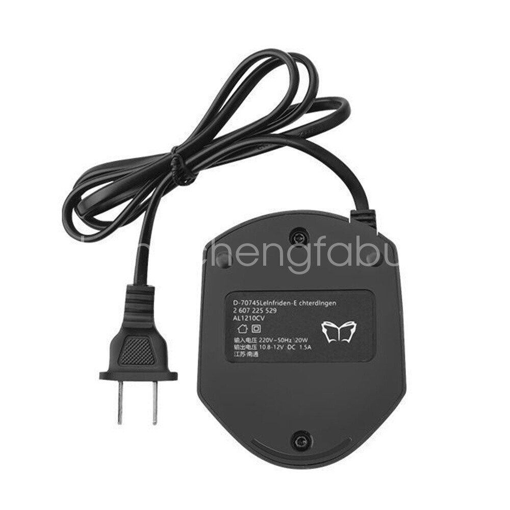 Battery Charger For Bosch 10.8V 12V Li-ion Battery BAT411 BAT412 GAL1130CV EU/US