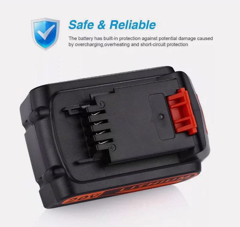 5.0Ah 20Volt LB2X4020 Battery FOR Black & Decker 20V MAX Lithium LBXR20 LBX20 US