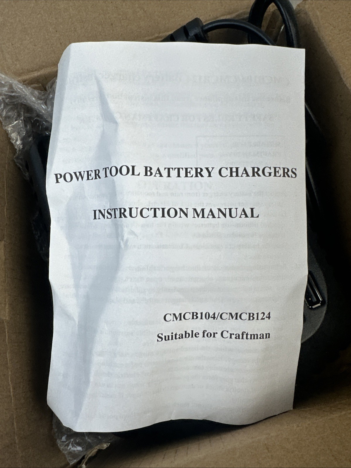 V20 20V Battery Fast Charger CMCB104 Compatible with Craftsman 20V Max Lithium