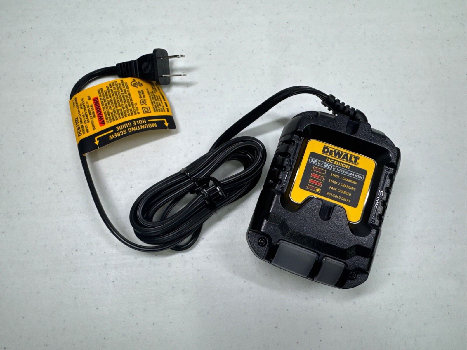 DEWALT DCB1102 12V/20V MAX FLEXVOLT 12Amp Battery Charger