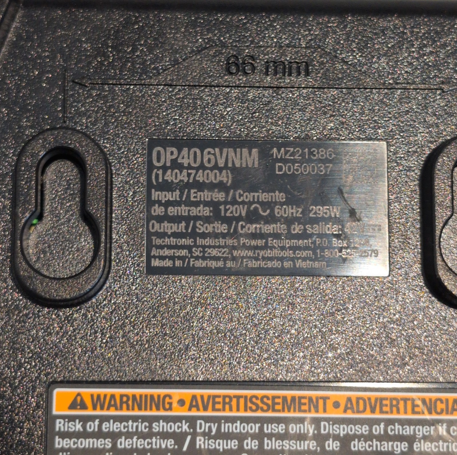 RYOBI OP406VNM 40V Lithium-Ion Lot Of 6