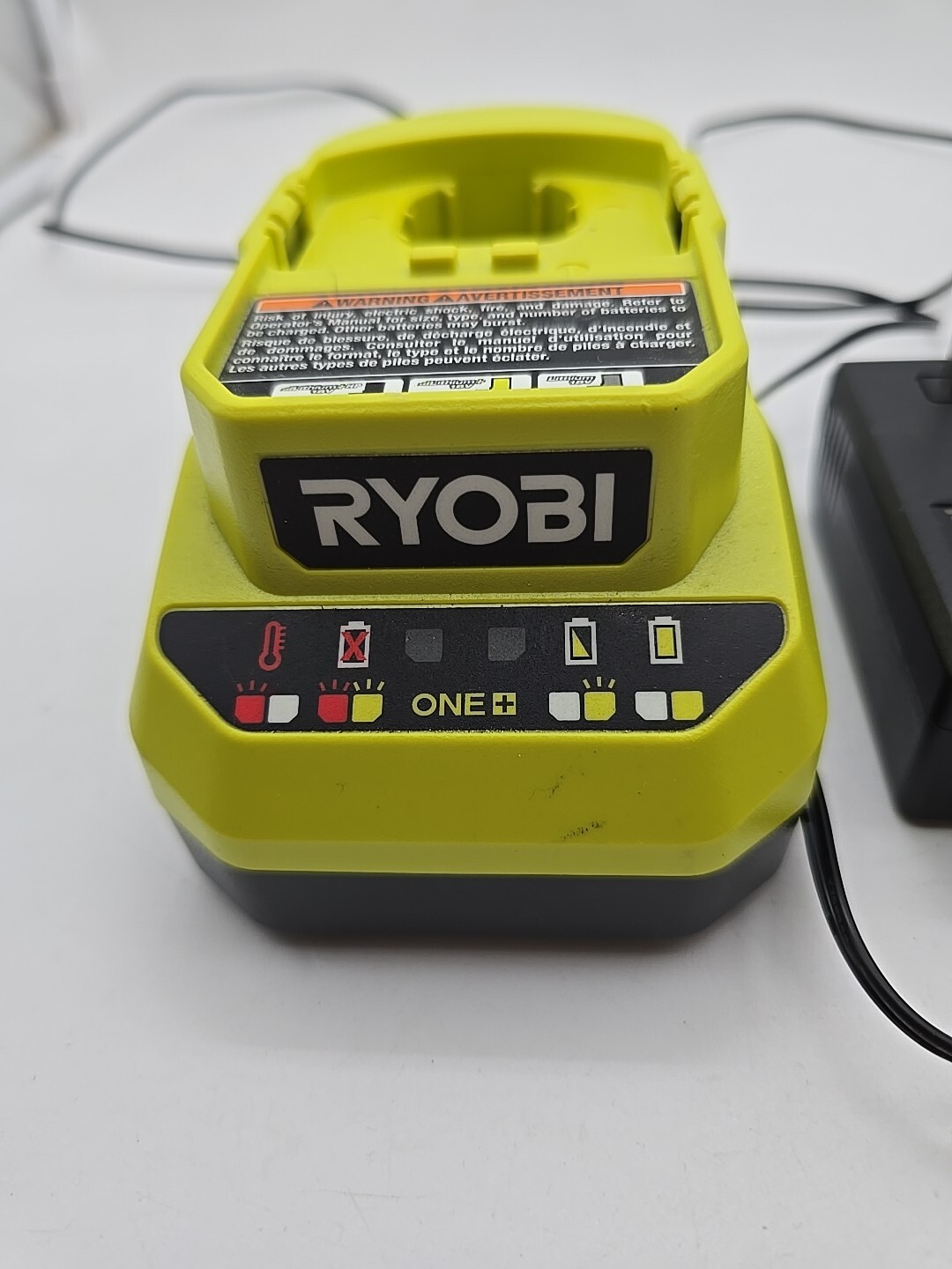 Ryobi PCG002 18V One+ Class 2 Battery Charger TESTED