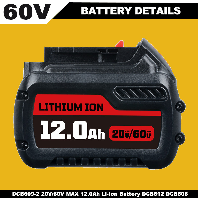 For DEWALT DCB609 20V/60V MAX FLEXVOLT 12.0Ah Lithium-Ion Battery DCB612 DCB606