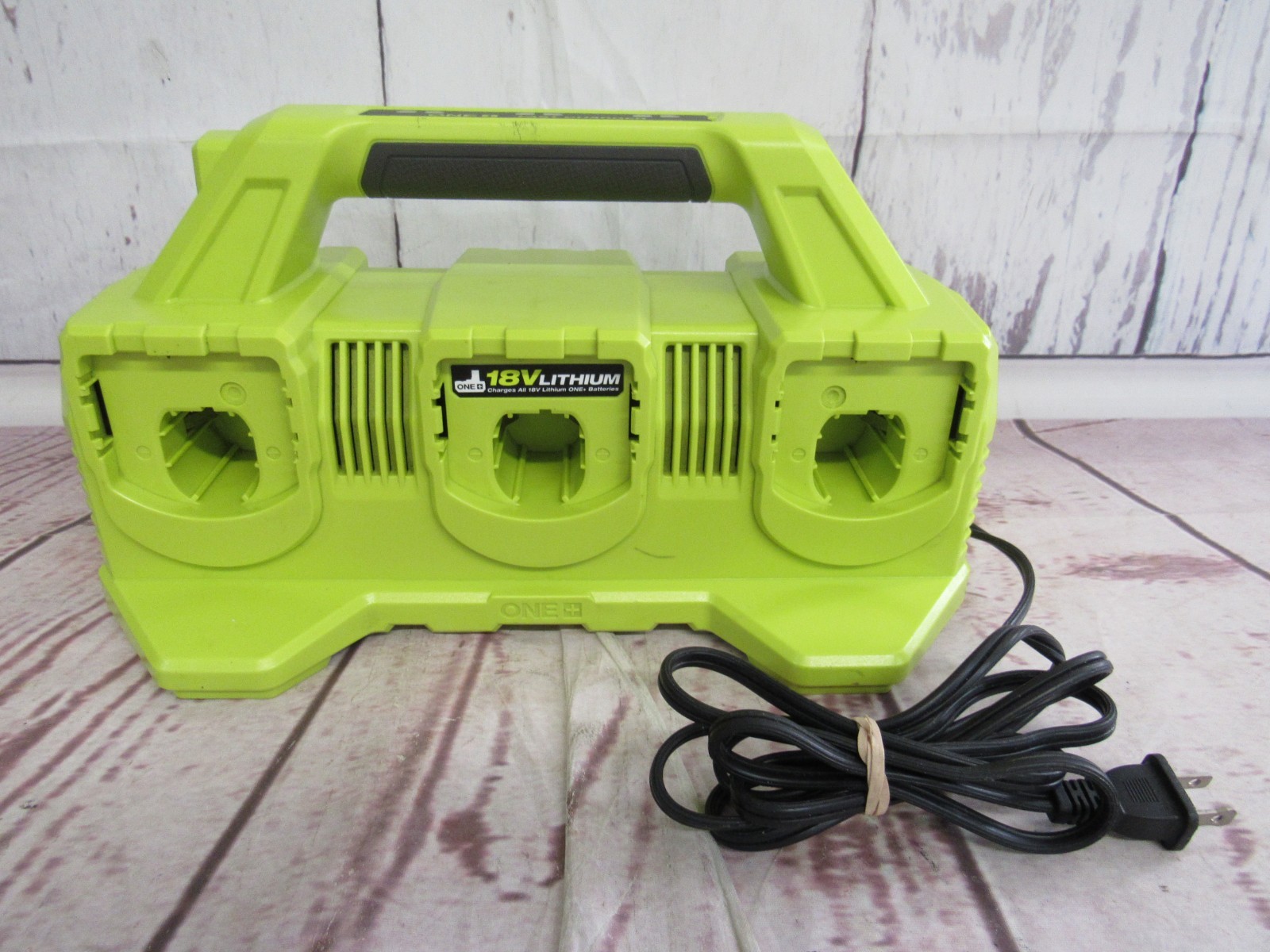 Ryobi PCG006 18V 18 Volt 6-Port Sequential Fast Rapid Battery Charger