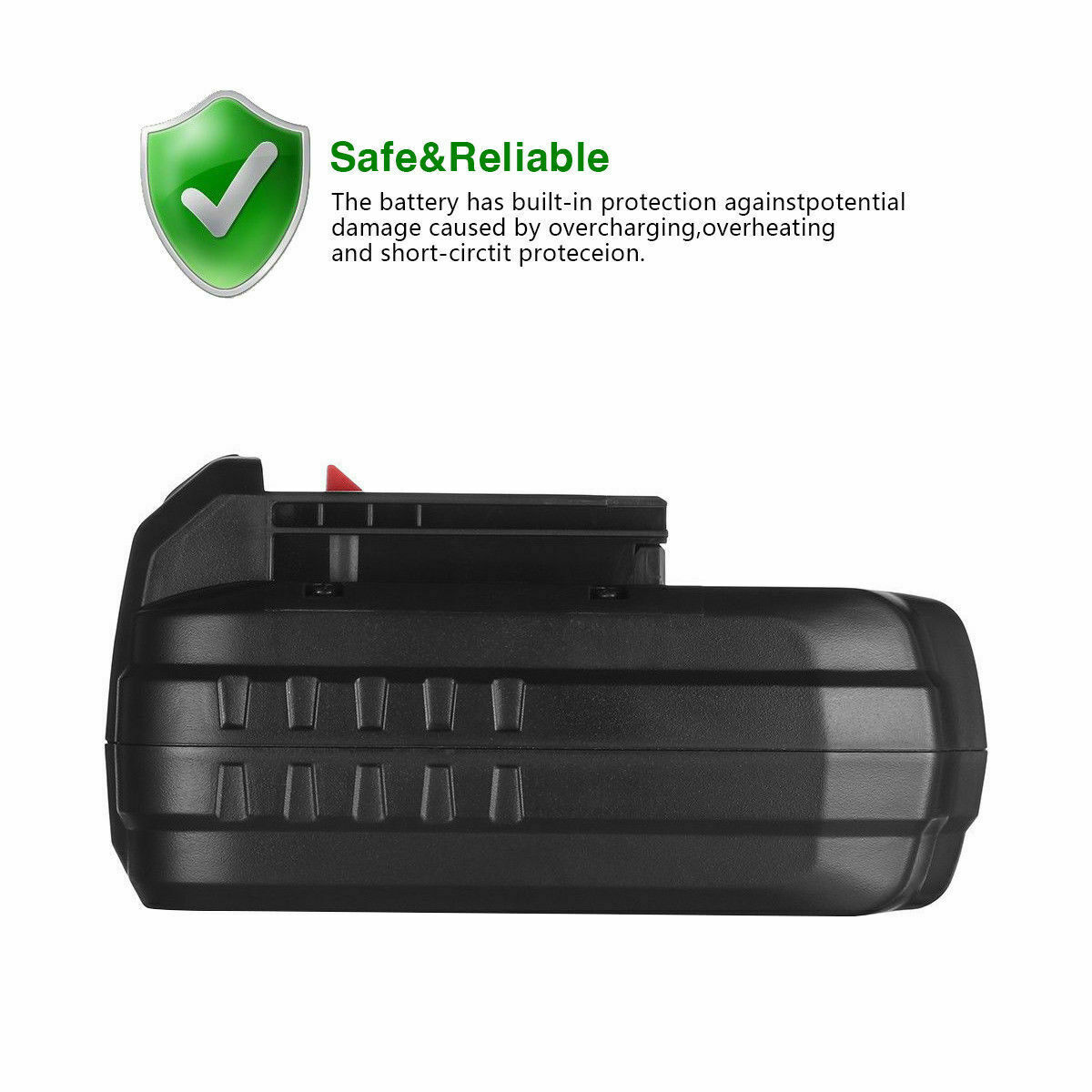 2 Pack 18V Ni-MH Replacement Battery for Porter Cable 4.8Ah PC18B Cordless Tool