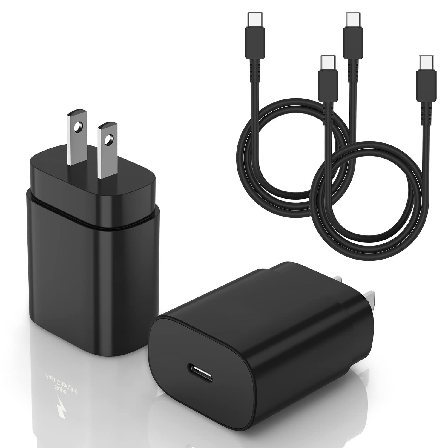 Samsung Galaxy Super Fast Charging Cord Type C Charger 25W USB C Block & 6ft Cab
