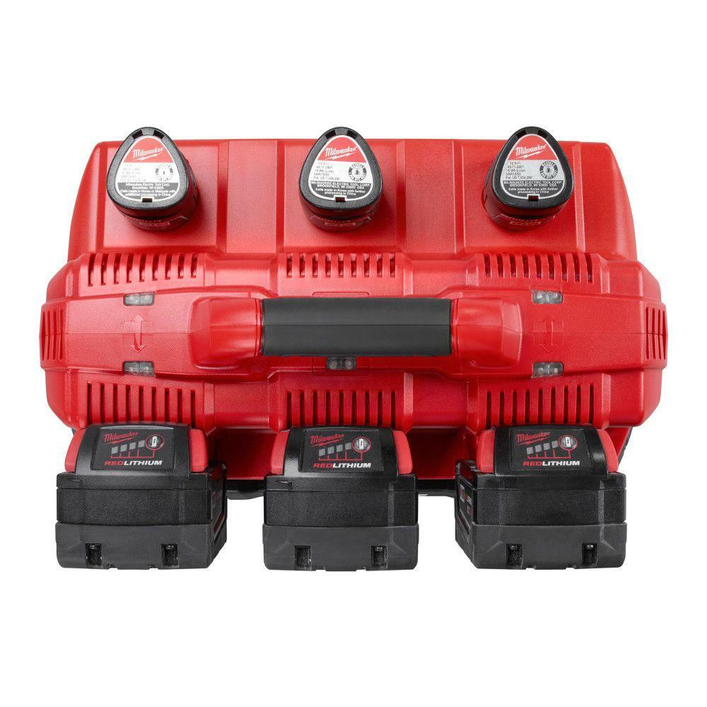M12 and M18 12-Volt/18-Volt Lithium-Ion Multi-Voltage 6-Port Sequential Rapid 3