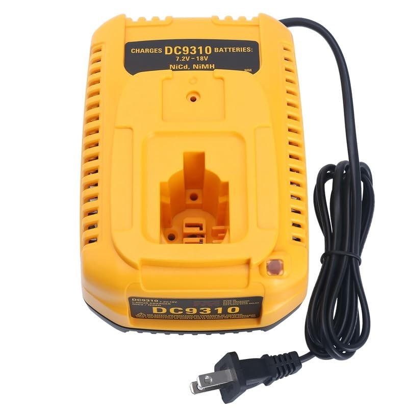 18V XRP NiCad NiMh Battery Charger for DeWalt Tools – Compatible with DC9096, DC