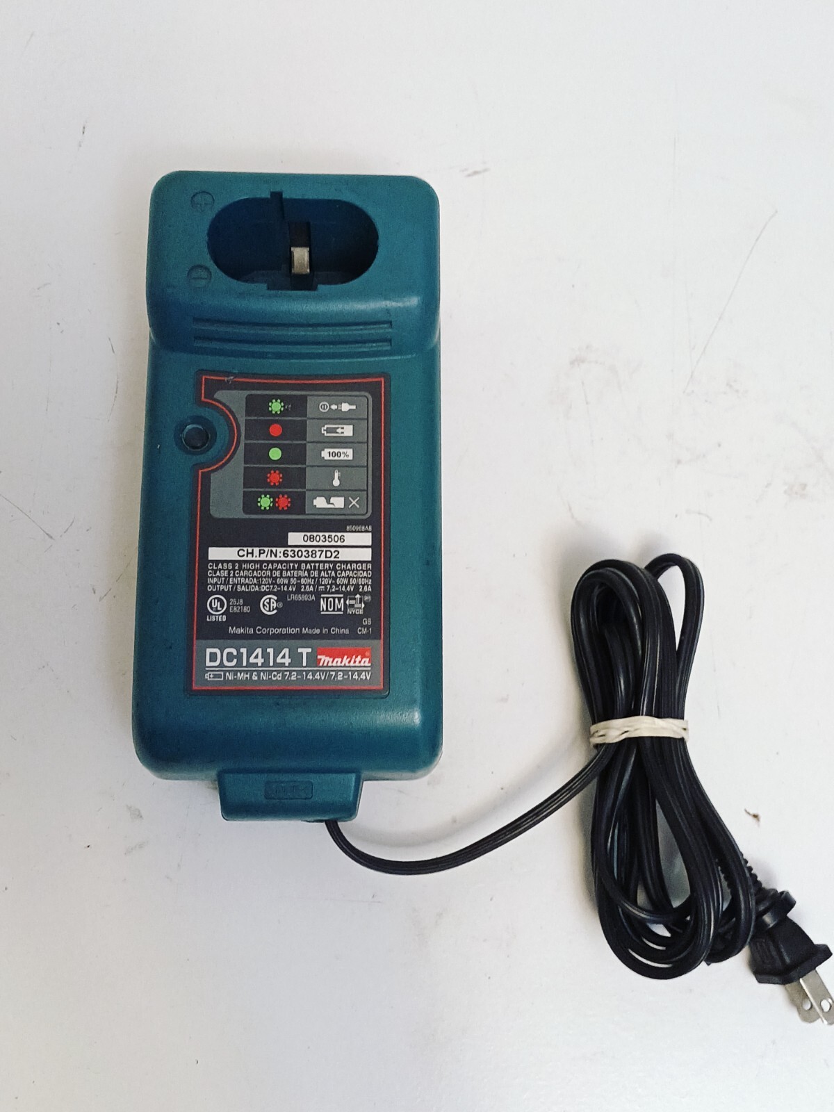 Makita battery charger DC1414T Ni-MH & Ni-Cd 7.2 – 14.4v