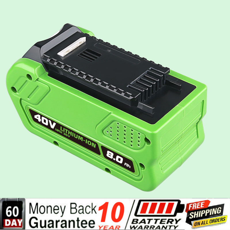2PACK 40V For Greenworks 40V G-MAX Lithium Battery 29462 29482 29252 29472 NEW