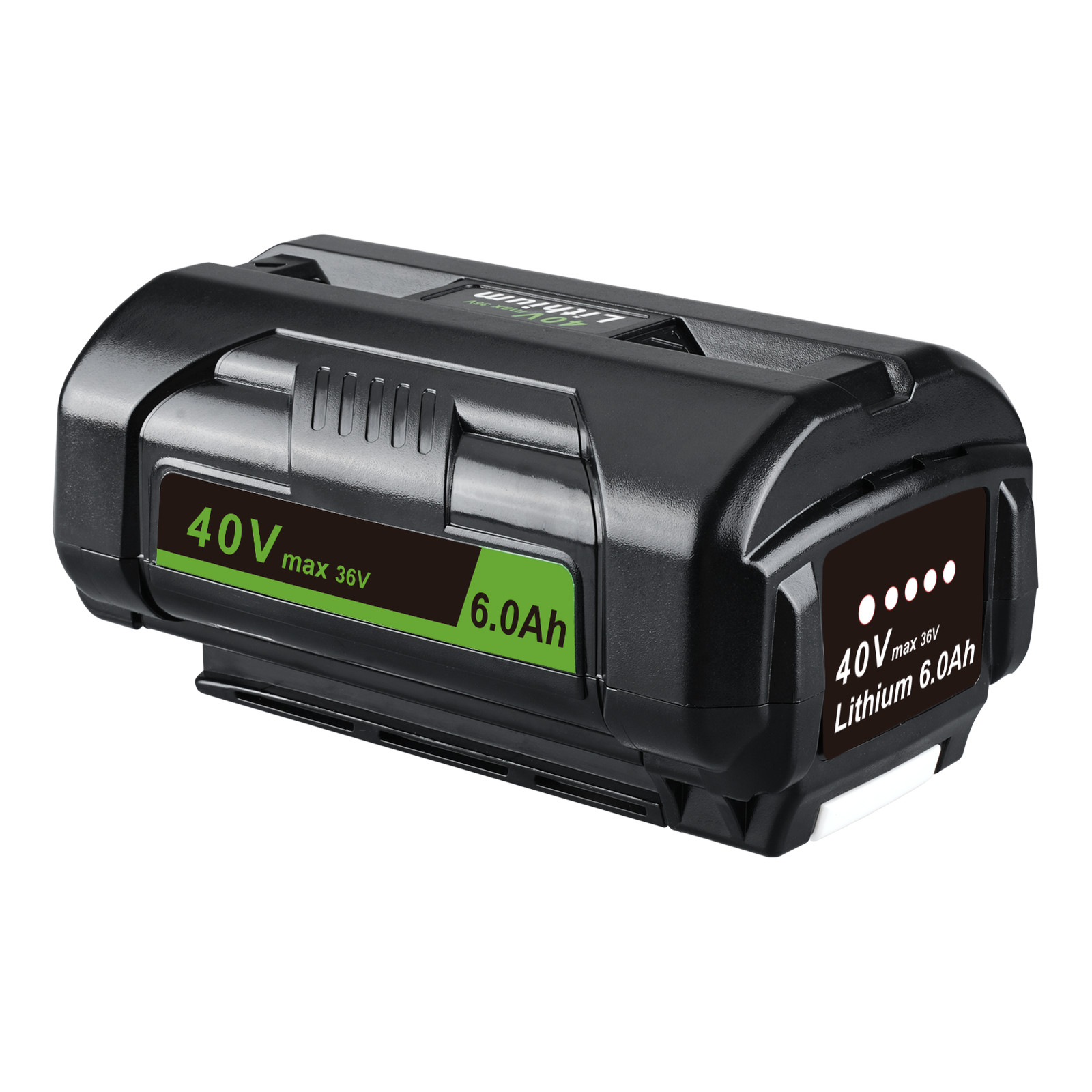 6.0Ah 40V Battery Replacement for Ryobi 40V Battery OP4040 OP4026 OP4030 OP4050.