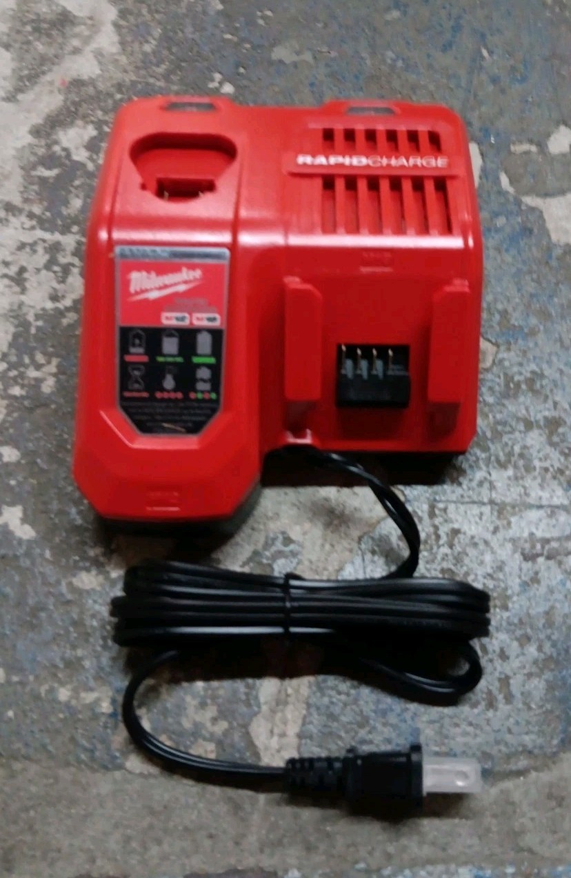 GENUINE RAPID Milwaukee 48-59-1808 Charger M12 & M18 Dual Port – NEW OB