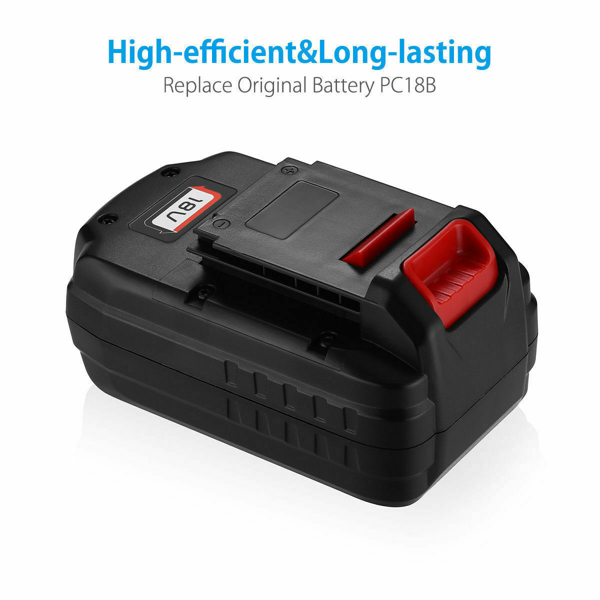 2x 18V 4800mAh 18-Volt Replacement Battery For Porter Cable PC18B Cordless Tools