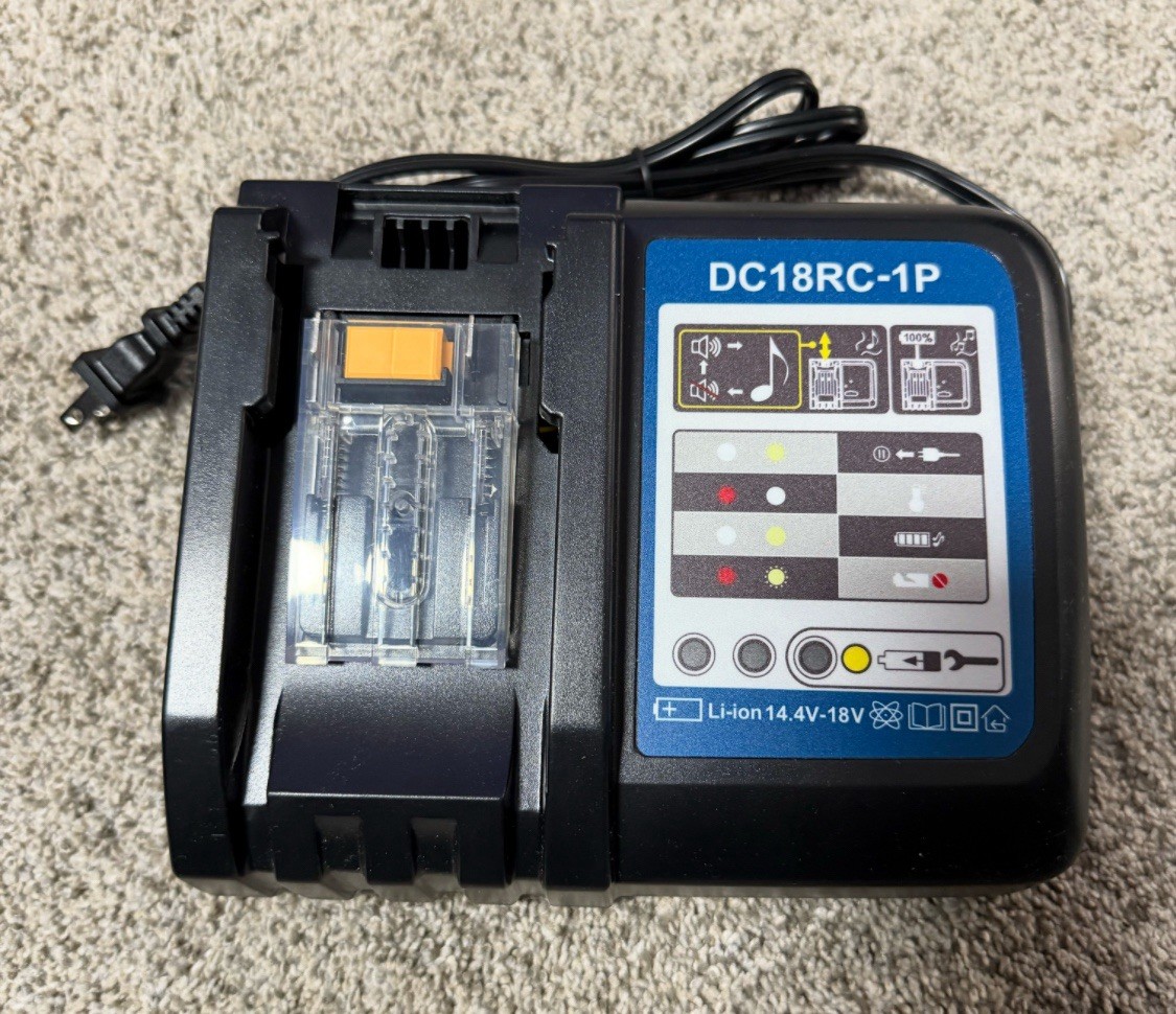 DC18RC Replacement 14.4V-18V Charger for Makita Battery Charger DC18RC DC18RA
