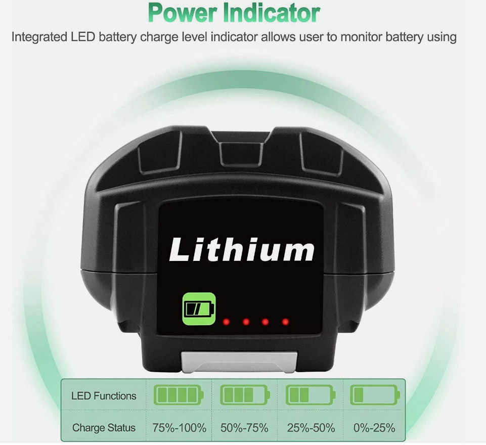 6.0Ah Battery for Ryobi 40V Battery Lithium OP4050 OP40602 OP406VNM / Charger
