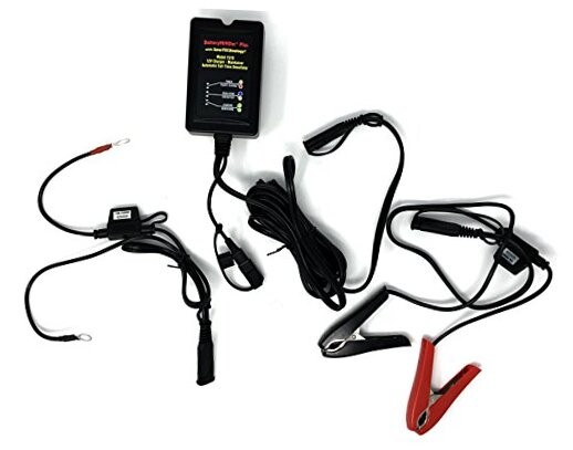 : 12 Volt-1.5 Amp Battery Charger, Battery Maintainer, and Battery 1510