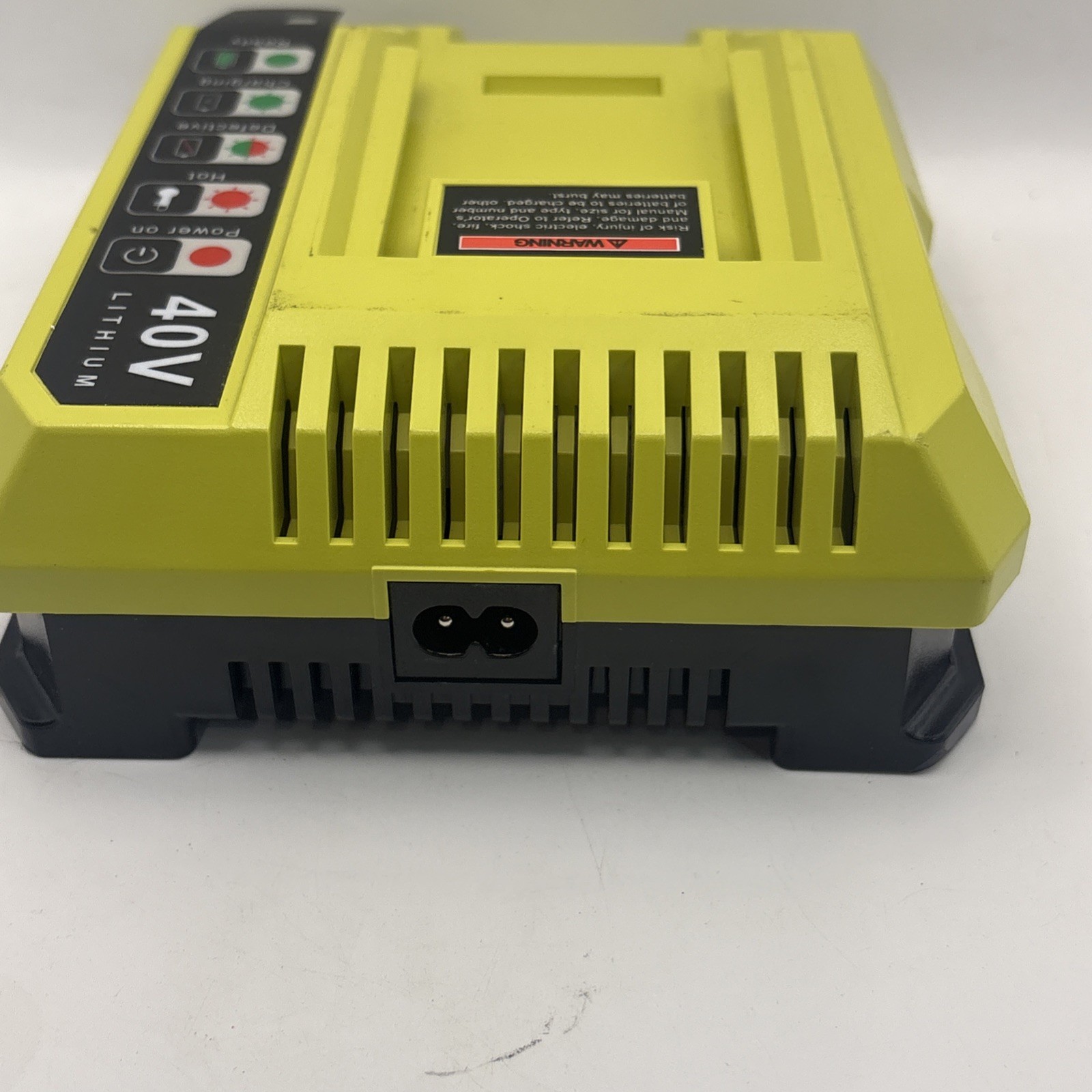 Rapid Charger For Ryobi 40V OP408VNM Lithium Battery OP406VNM OP40602 OP401 LED
