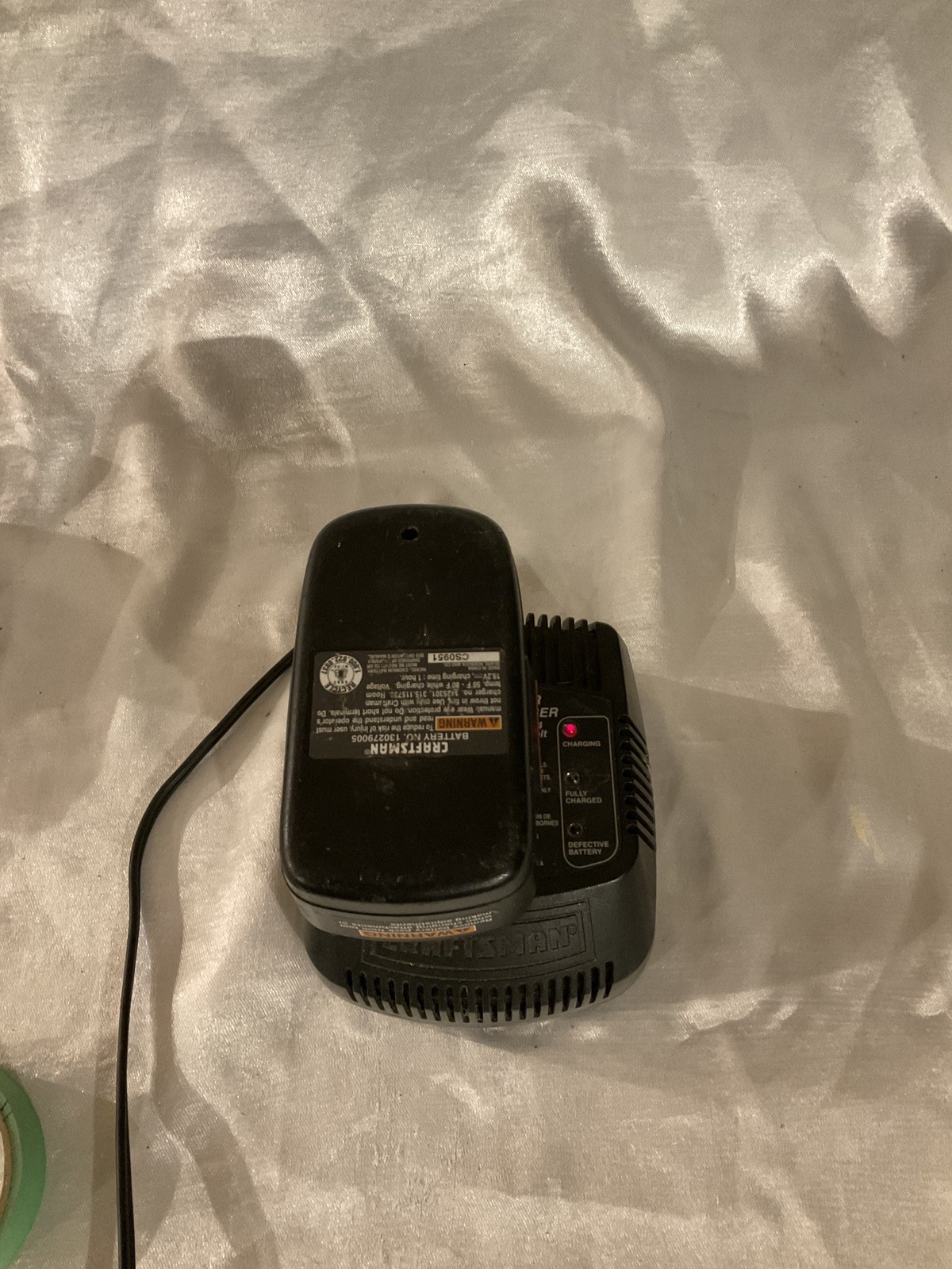 Craftsman 1-Hour Fast Battery Charger 7.2v12v 18v 19.2v 24v w/2 batteries*