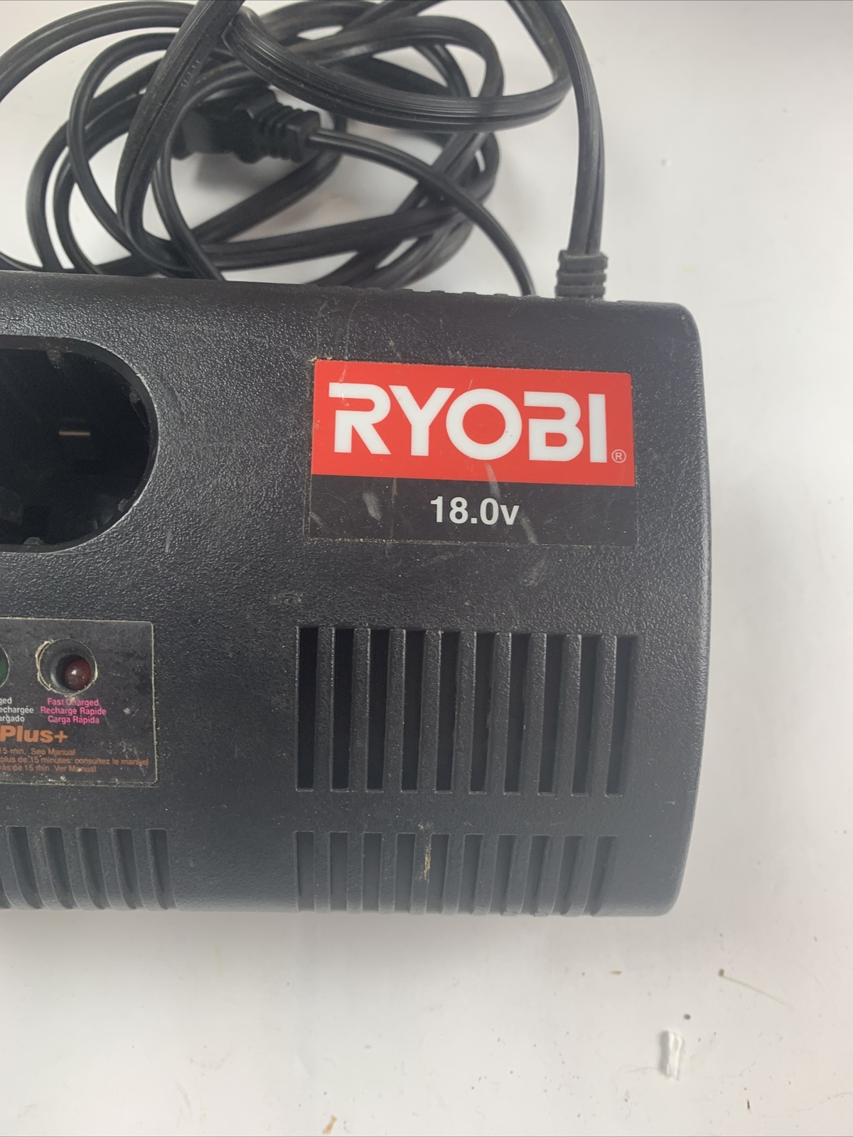 Genuine Ryobi 18.0V 18V Volts ChargePlus+ P110 Class 2 Battery Charger OEM