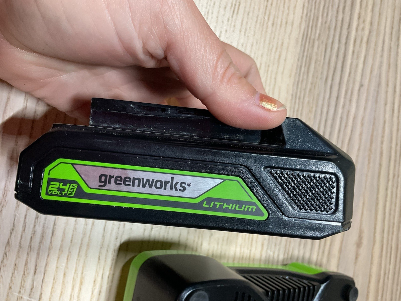 Greenworks 24V Lithium-Ion Rapid Battery Charger Model 2903102 OEM