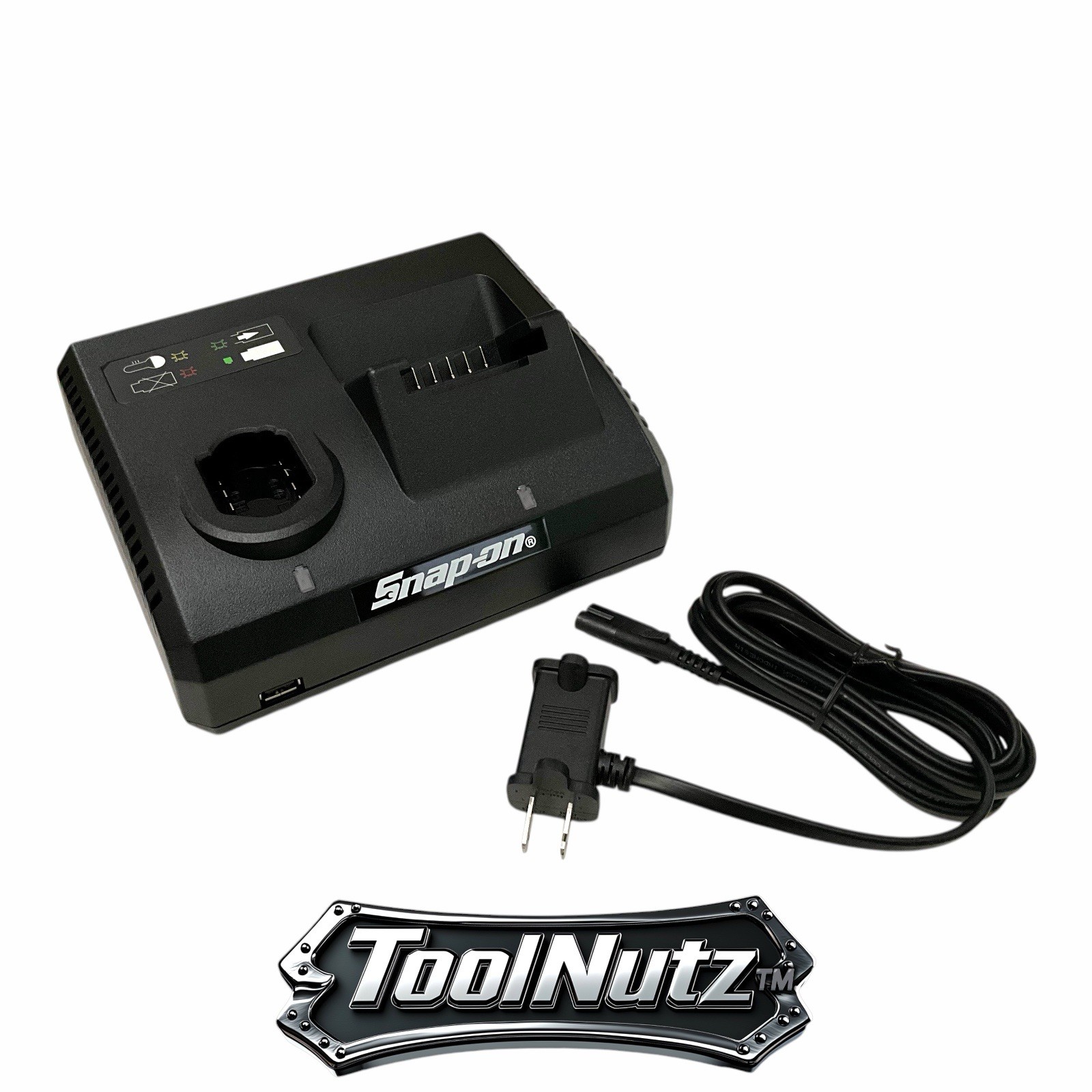 Snap-on Tools NEW CTC131A 14.4V & 18v Lithium Dual Bay Battery Charger With USB