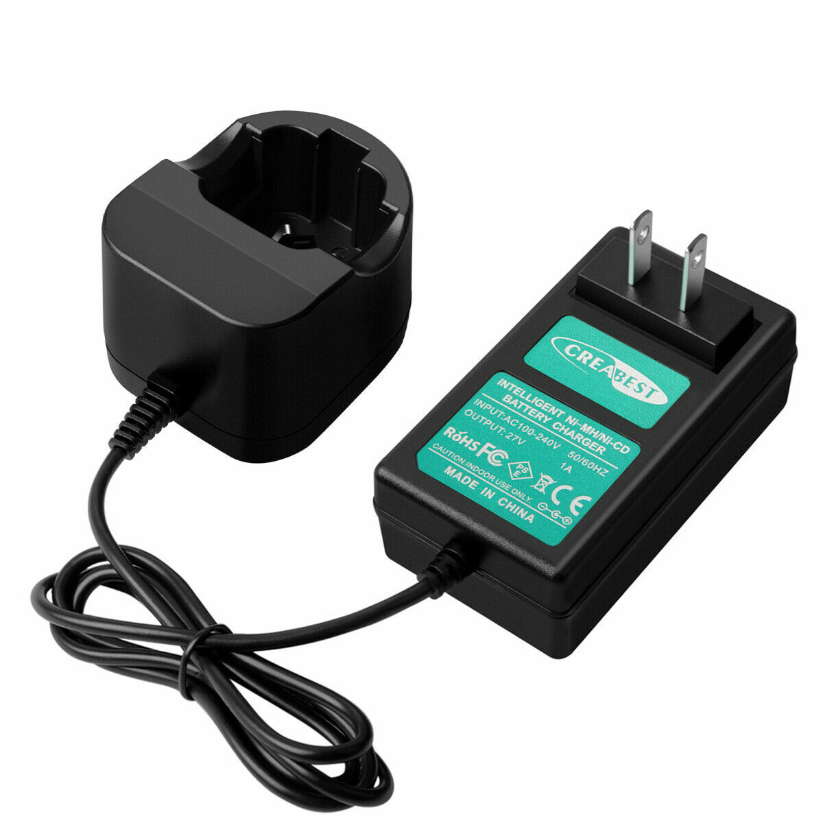 4.8/7.2V Ni-MH Battery Charger For Dremel 757-01 7700-01 7700-02 755-01 7300-PT