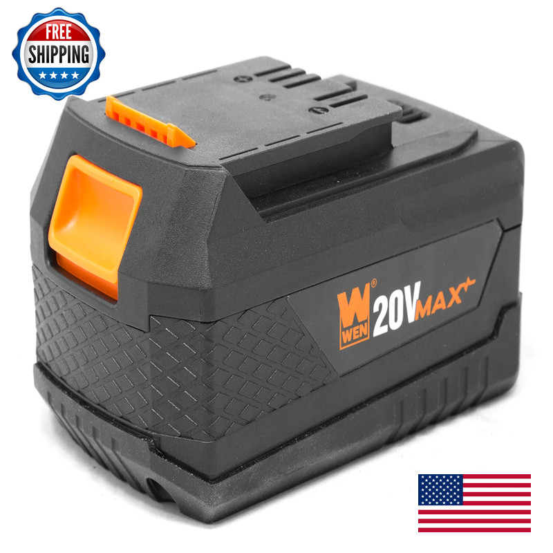 Wen 20V Max 4.0 Ah Rechargeable Lithium-Ion Replacement Battery 20204