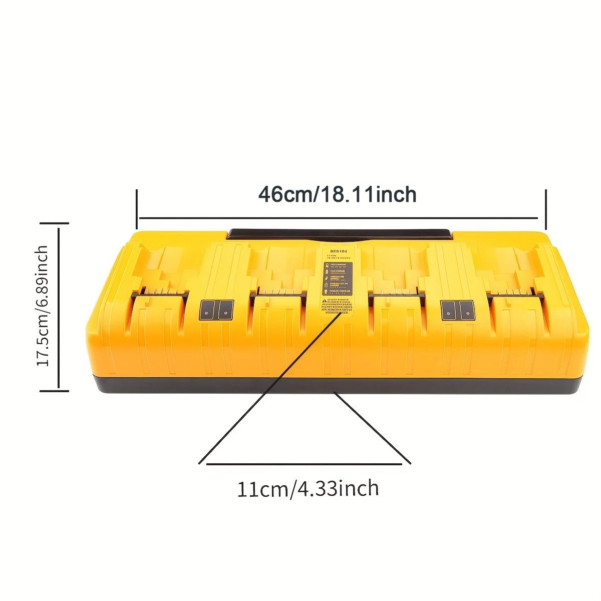 Fast Battery Charger Charging Station with Foldable Handle Lithium-ion