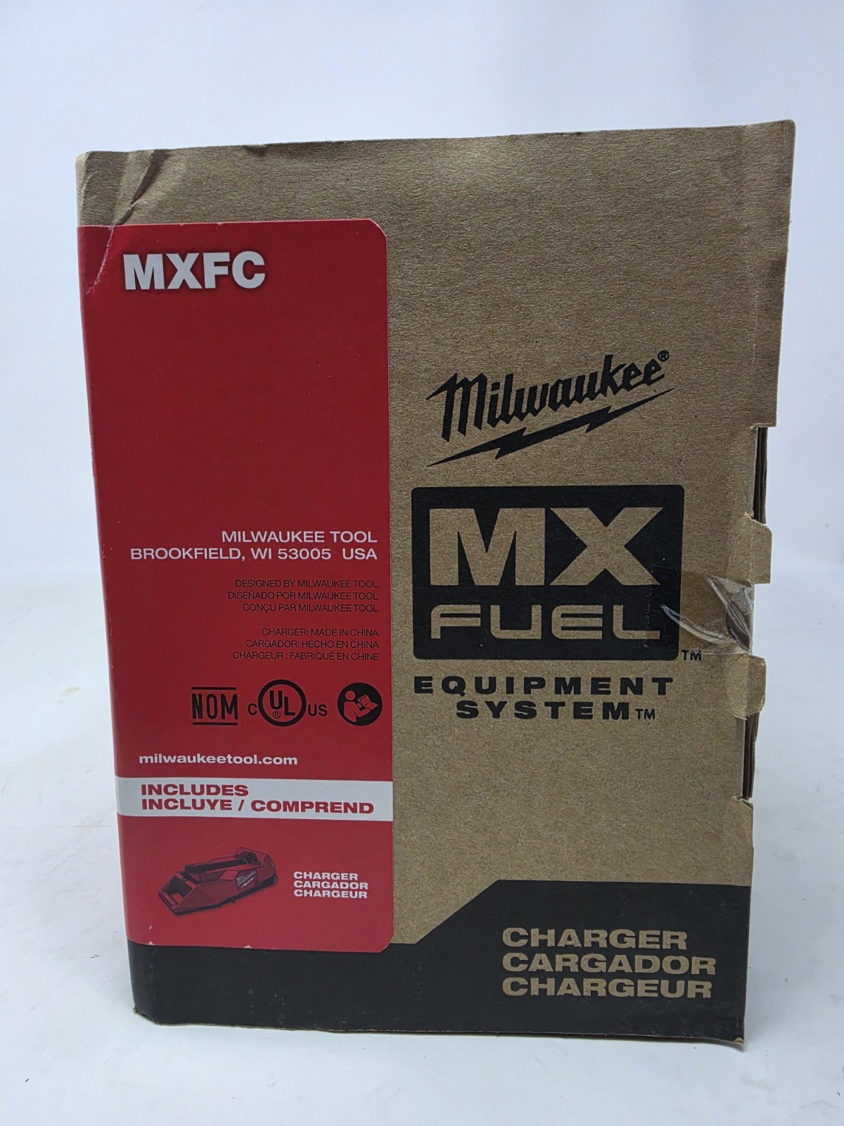 Milwaukee MXFC MX FUEL Lithium-Ion Battery Charger (Red)