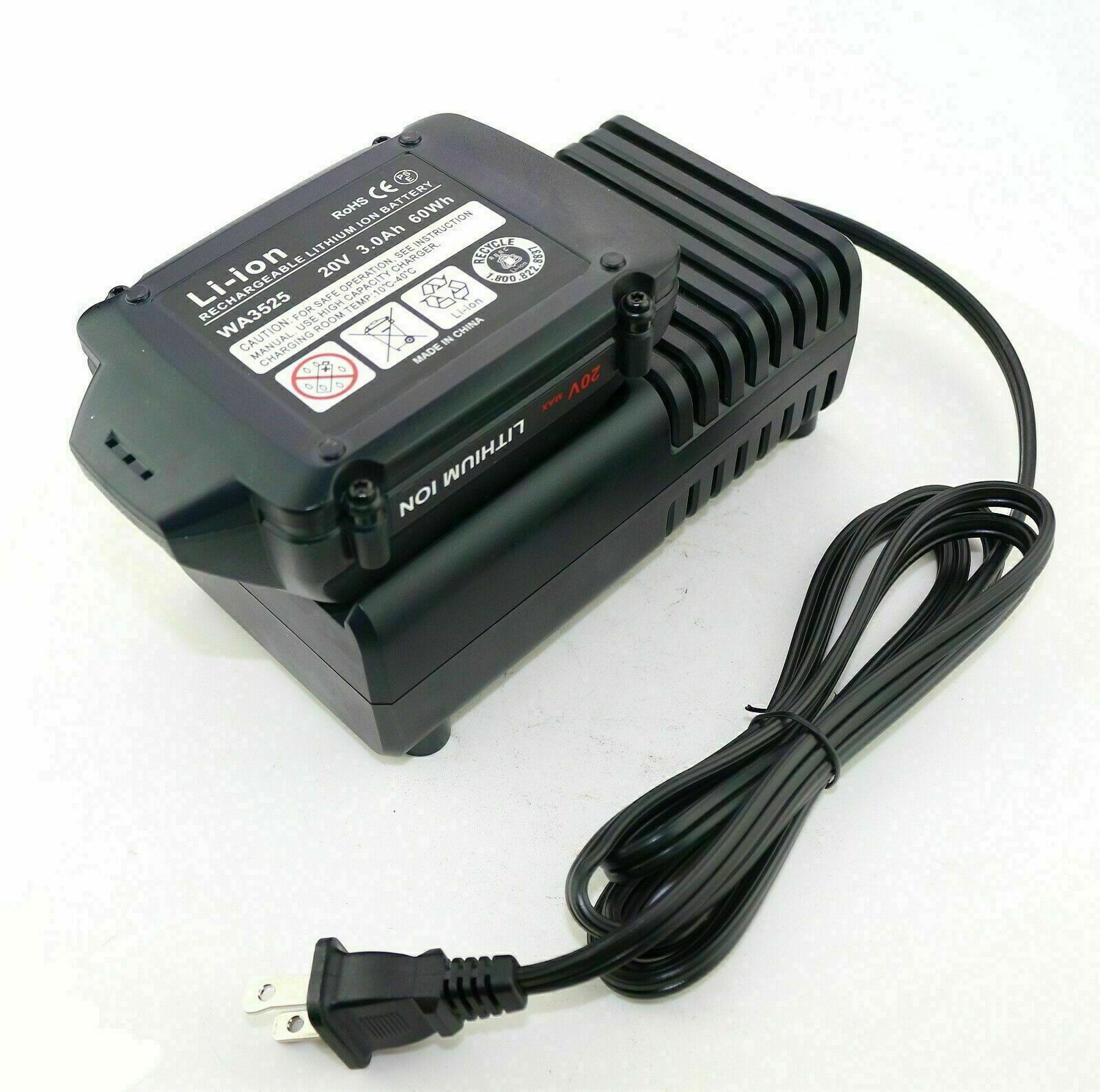 For WORX 20V MAX Extend Lithium 5.0Ah/7.0Ah Battery WA3520 WA3525 WA3575 WG155