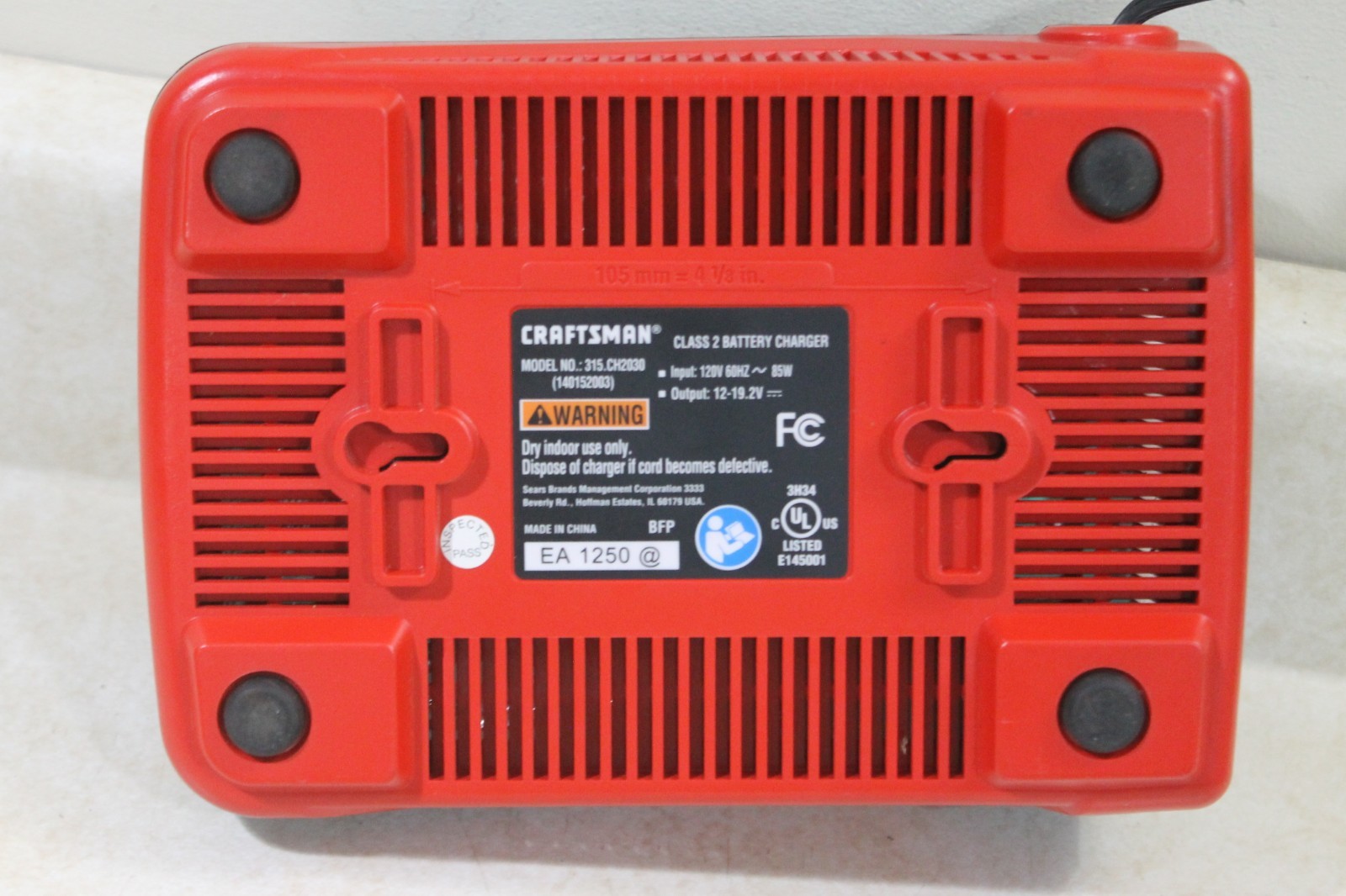 TESTED Craftsman C3 19.2v Genuine Lithium Ion XCP Battery Charger Set 315.PP2030