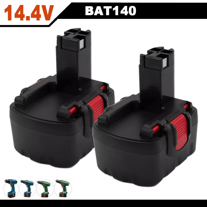 2Pack 4.6Ah for BOSCH 14.4V Battery BAT140 Cordless BAT038 BAT040 BAT038 BAT159